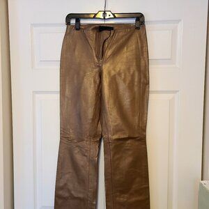 Vintage Express buttery leather pants